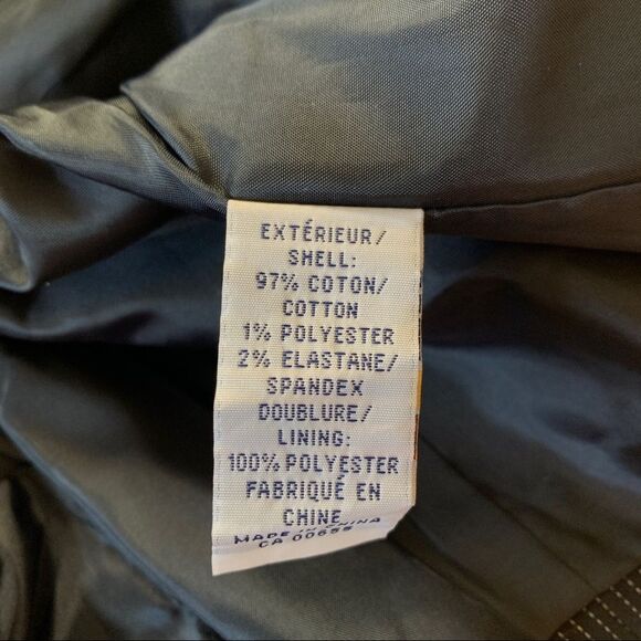 Reitmans Petites Dark Navy Blazer Size 4 - Picture 7 of 9